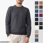 Gran Sasso グランサッソ クルーネックニット/PARICOLLO M/L【大きい