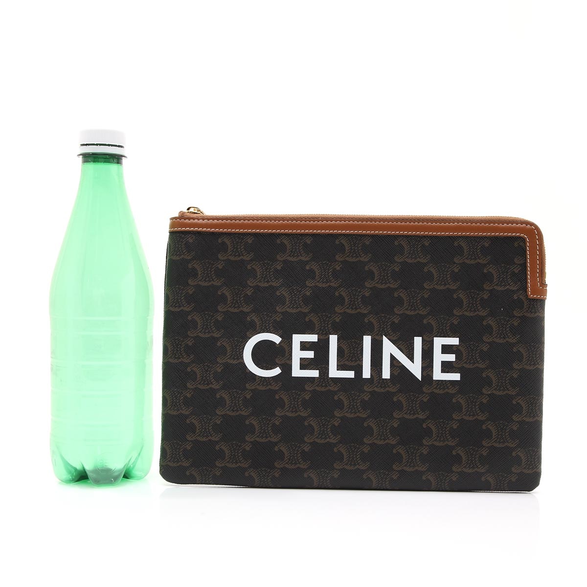 CELINE ポーチ モノグラム BK 国内発送【CELINE 】セリーヌポーチ 13cm x 9.5cm 財布・小物