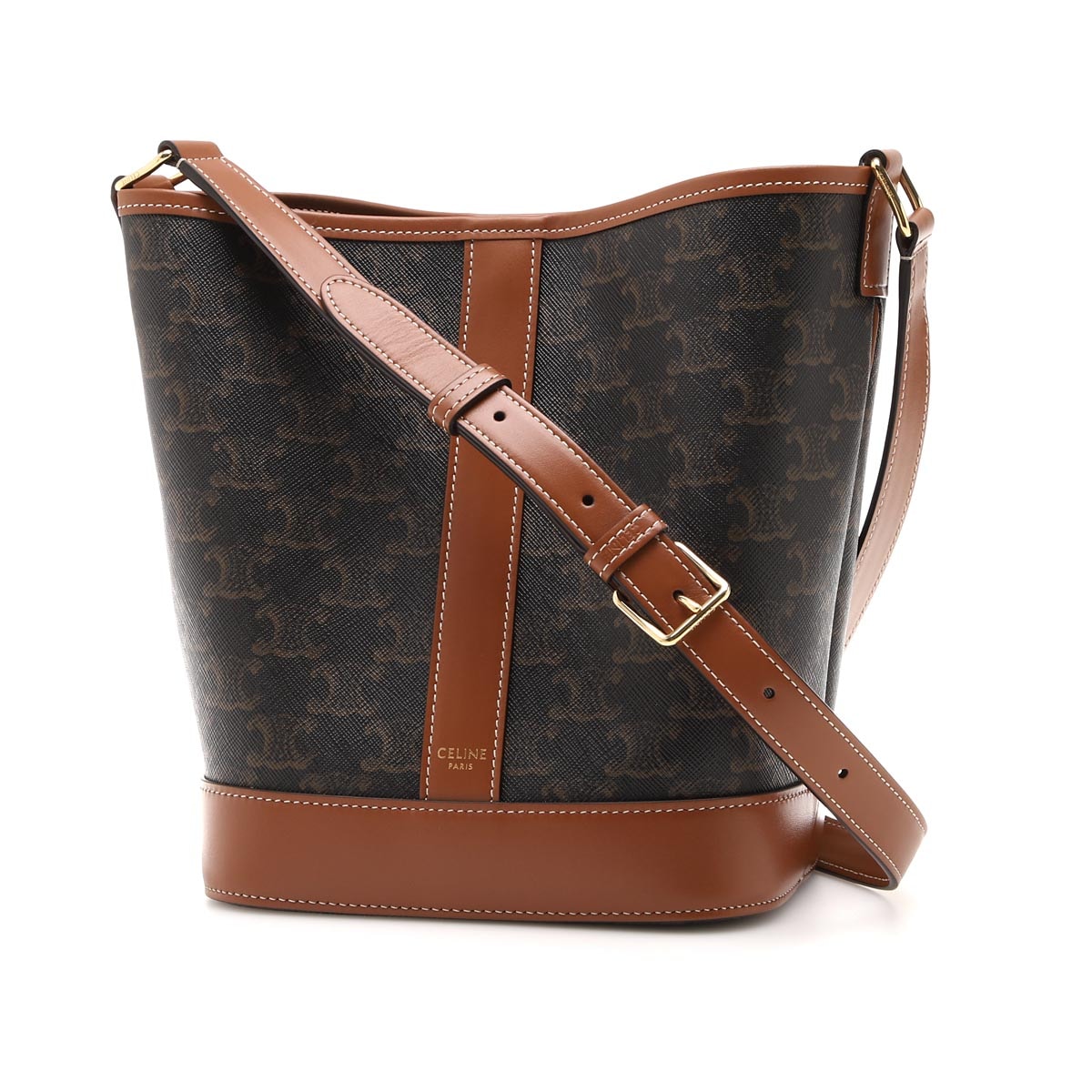 CELINE セリーヌ バケットバッグ/ショルダーバッグ/Small TRIOMPHE CANVAS レディース