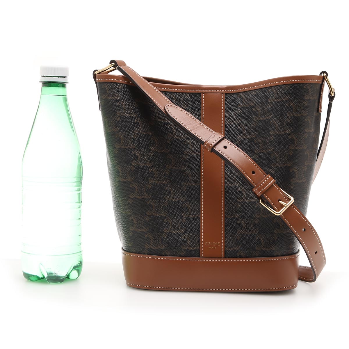 [あす着] セリーヌ CELINE バケットバッグ ショルダーバッグ レディース Small TRIOMPHE CANVAS CELINE セリーヌ バケットバッグ/ショルダーバッグ/Small TRIOMPHE