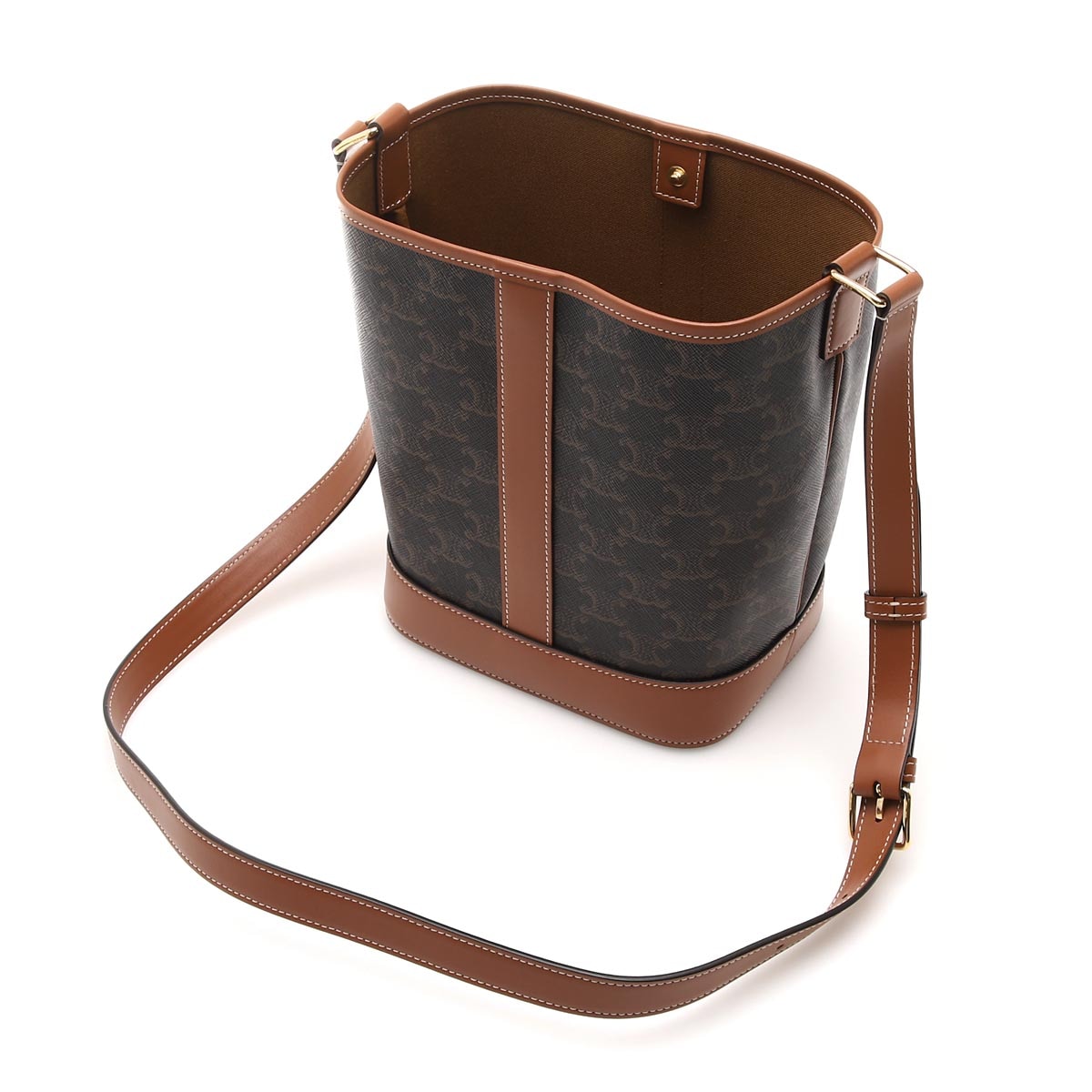 CELINE セリーヌ バケットバッグ/ショルダーバッグ/Small TRIOMPHE CANVAS レディース