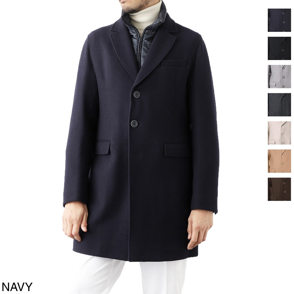 HERNO ヘルノ ライナー付き コート/HERNO COAT【大きいサイズあり