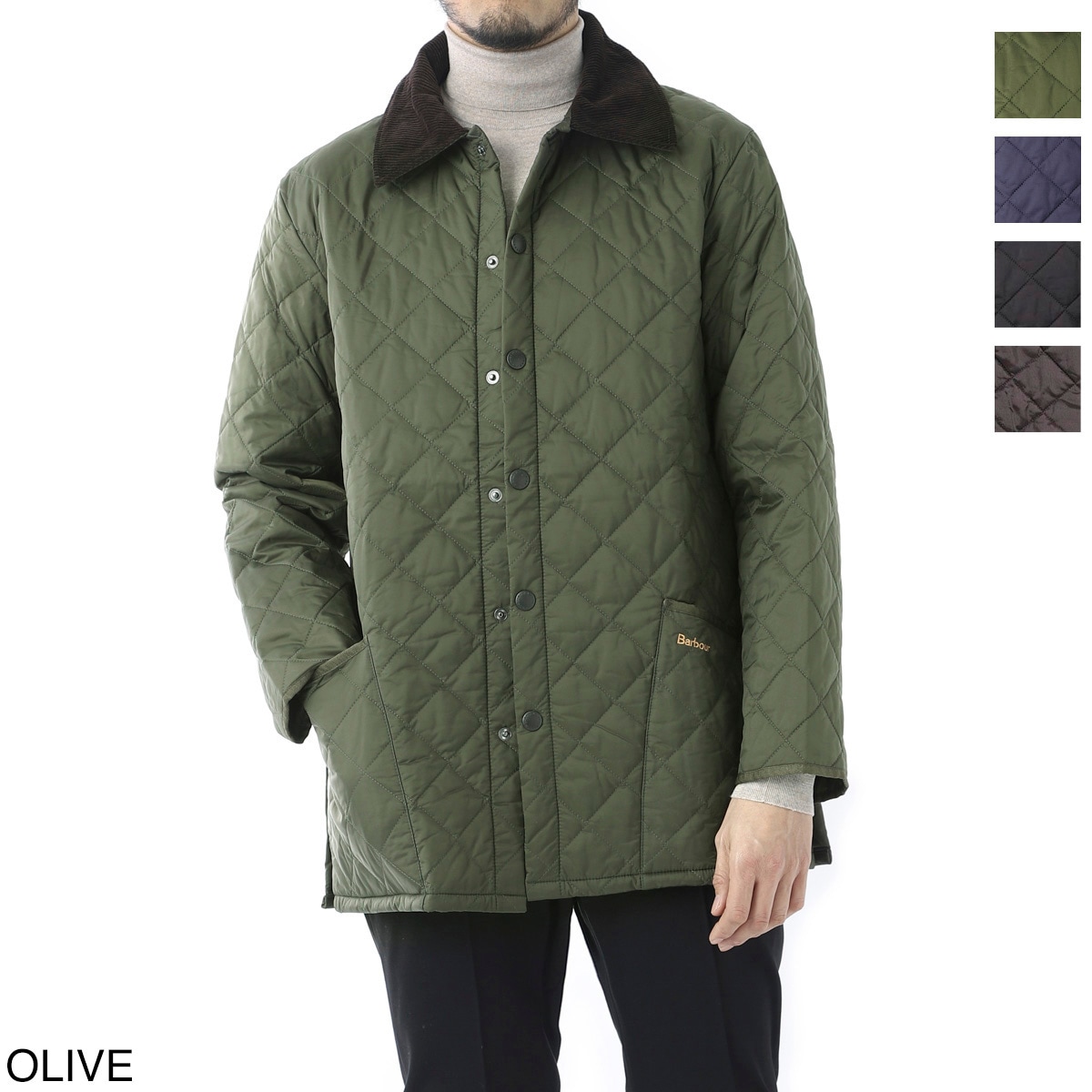 Barbour バブアー キルティングジャケット/キルティングブルゾン/BARBOUR LIDDESDALE QUILT メンズ