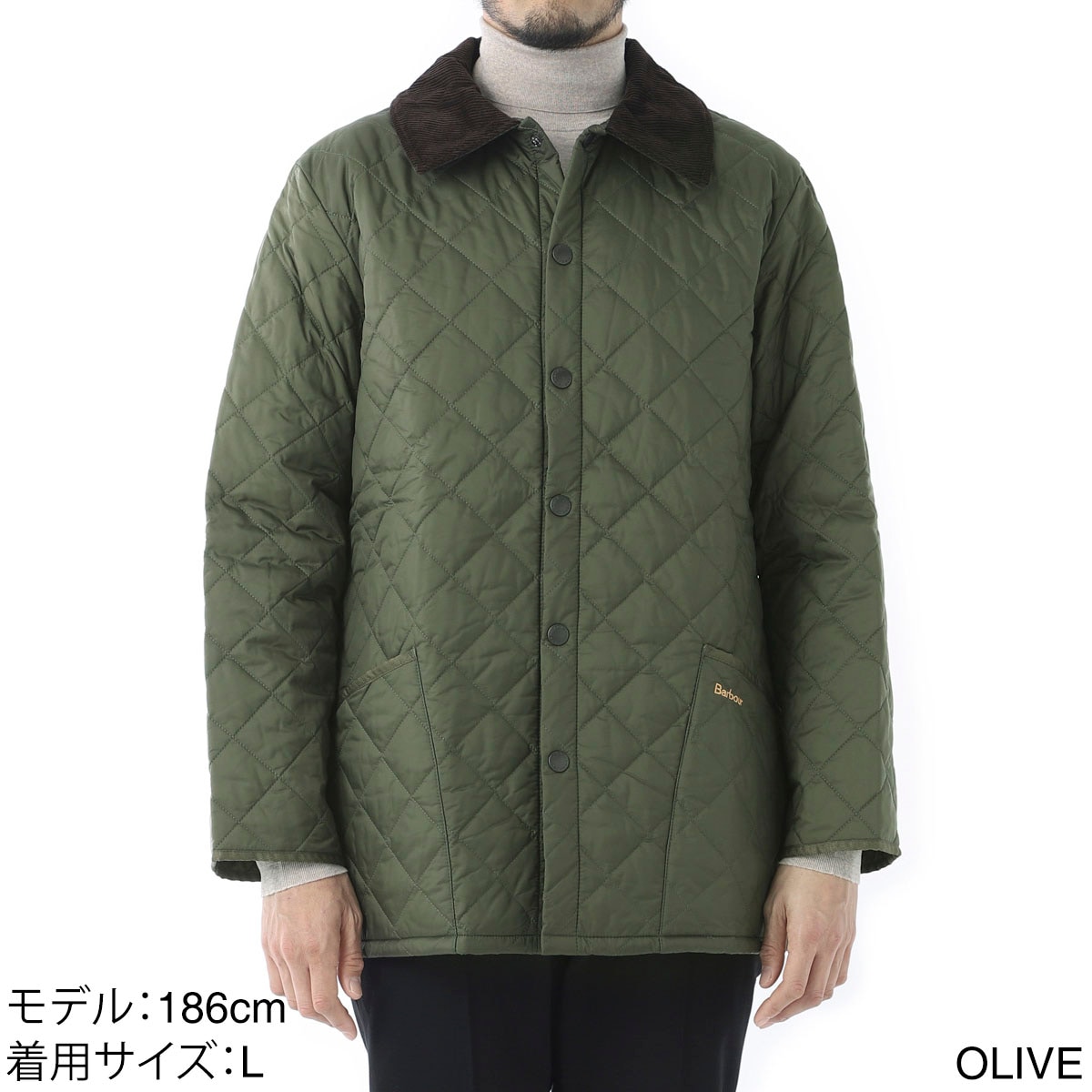 Barbour バブアー キルティングジャケット/キルティングブルゾン/BARBOUR LIDDESDALE QUILT メンズ