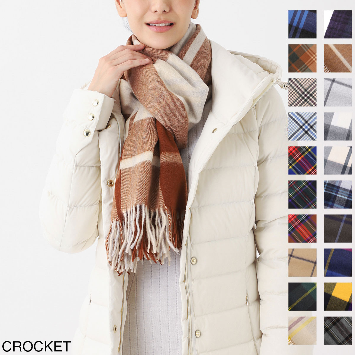 Joshua Ellis ジョシュアエリス カシミヤ大判ストール/ストール/CPG レディース