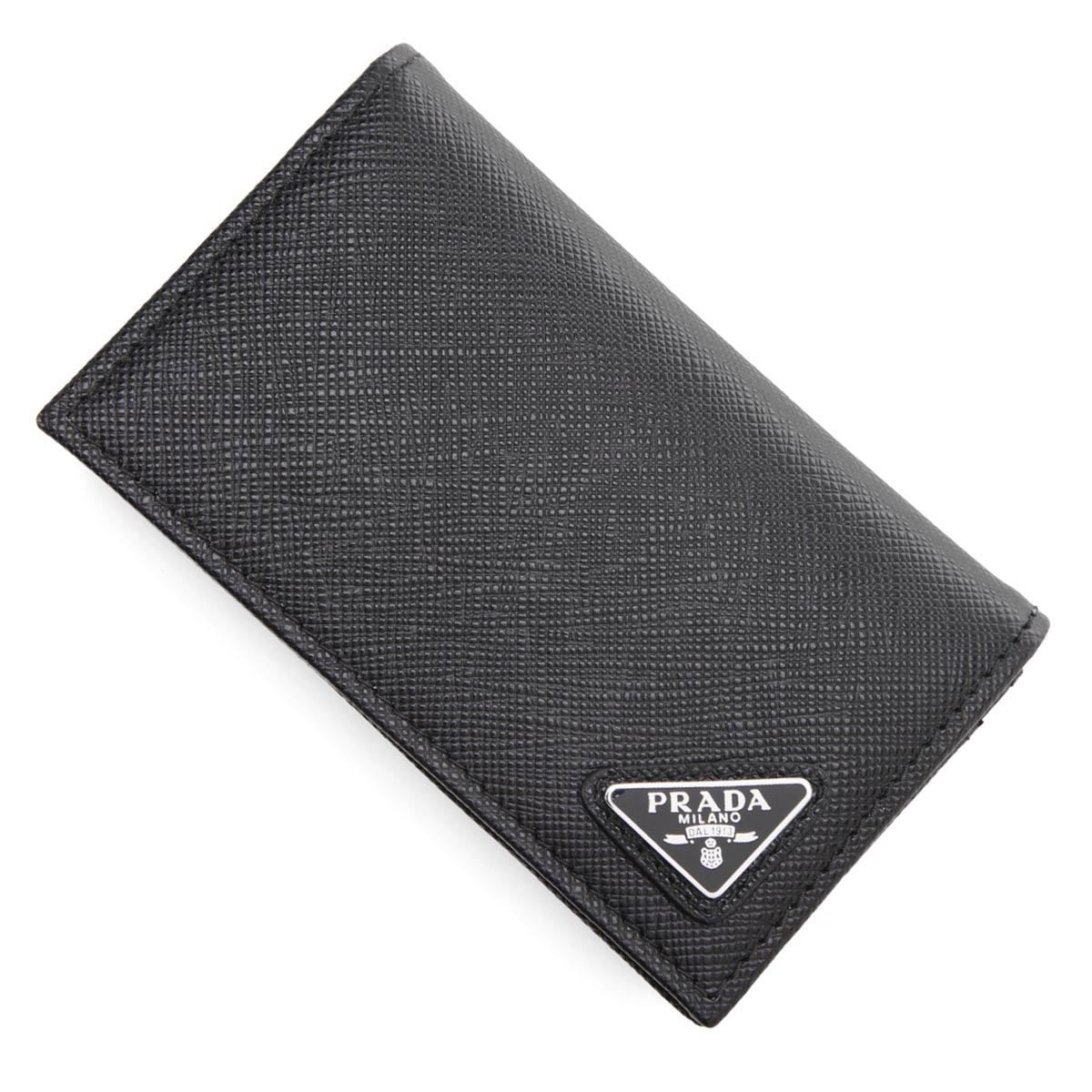 PRADA プラダ カードケース/SAFFIANO TRIANGLE メンズ | メンズ