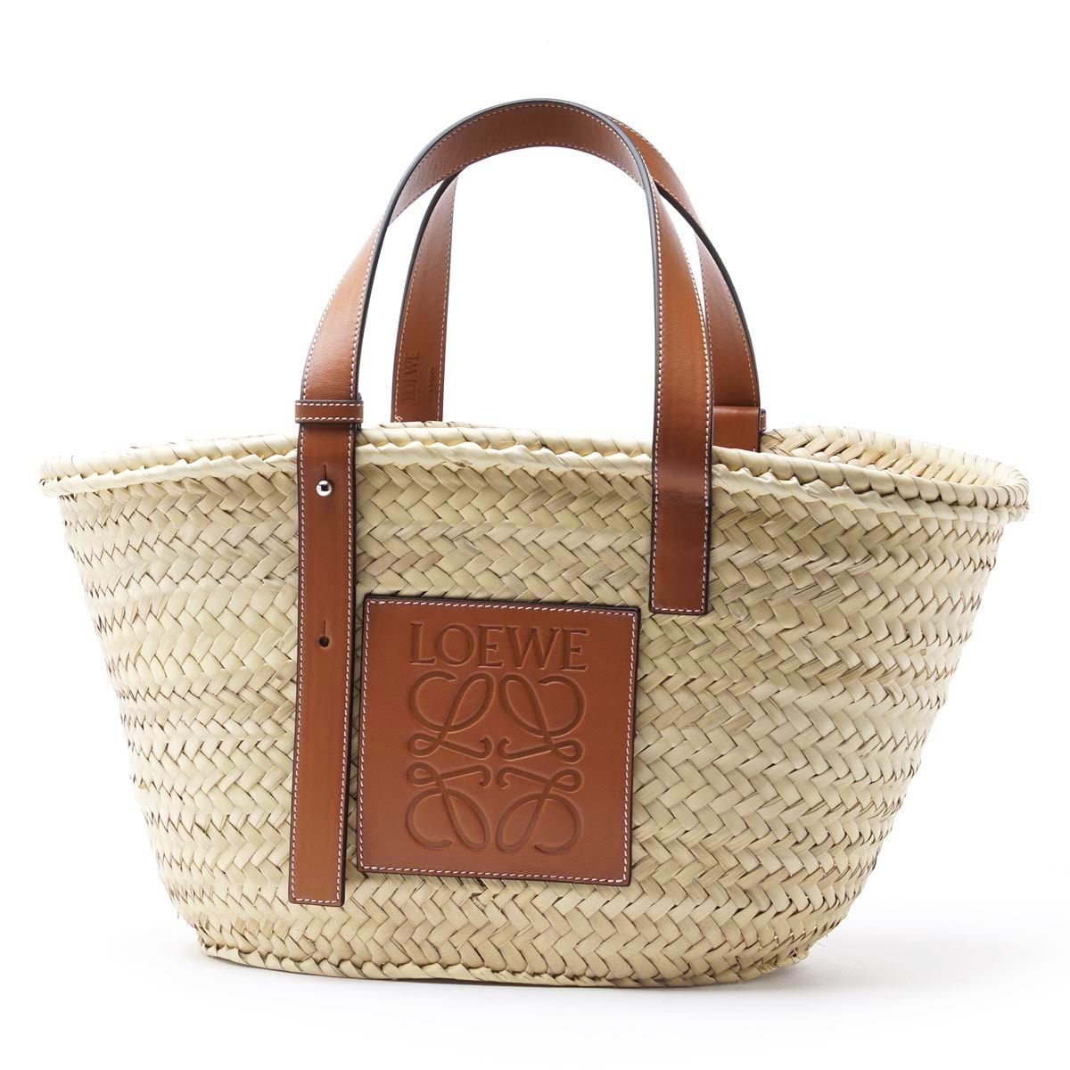 LOEWE ロエベ バスケットバッグ/トートバッグ/CESTA DE PALMA RAFFIA