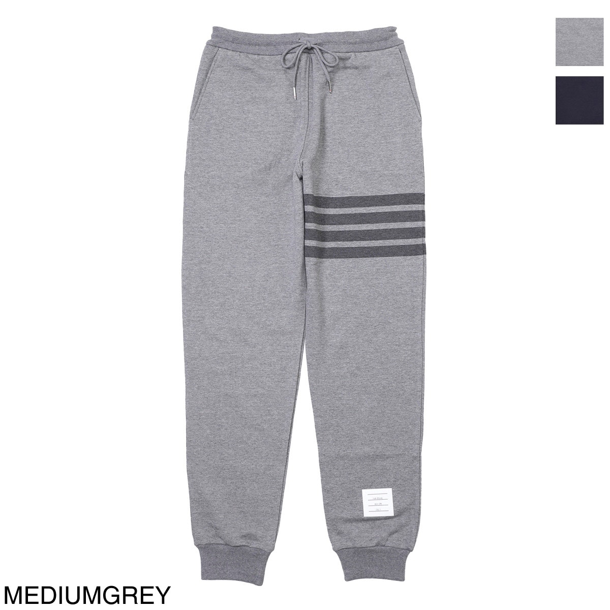 【アウトレット】【ラスト1点】THOM BROWNE. トムブラウン スウェットパンツ/SWEATPANTS IN TONAL 4 BAR LOOPBACK メンズ