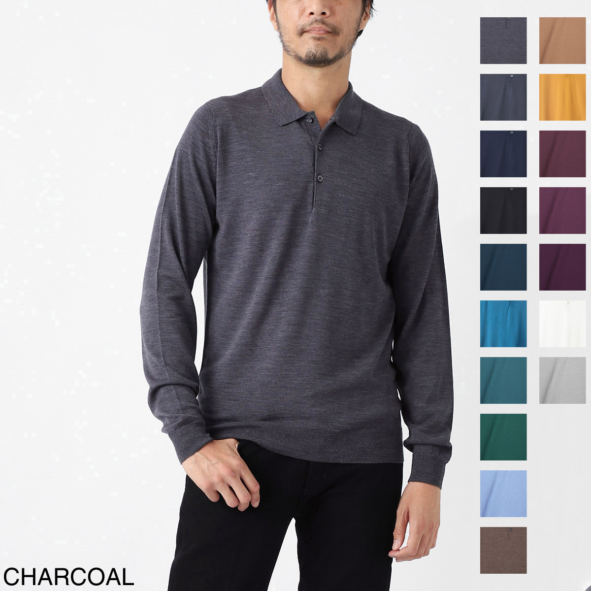 JOHN SMEDLEY - J5082 美品 ジョンスメドレー シーアイランド