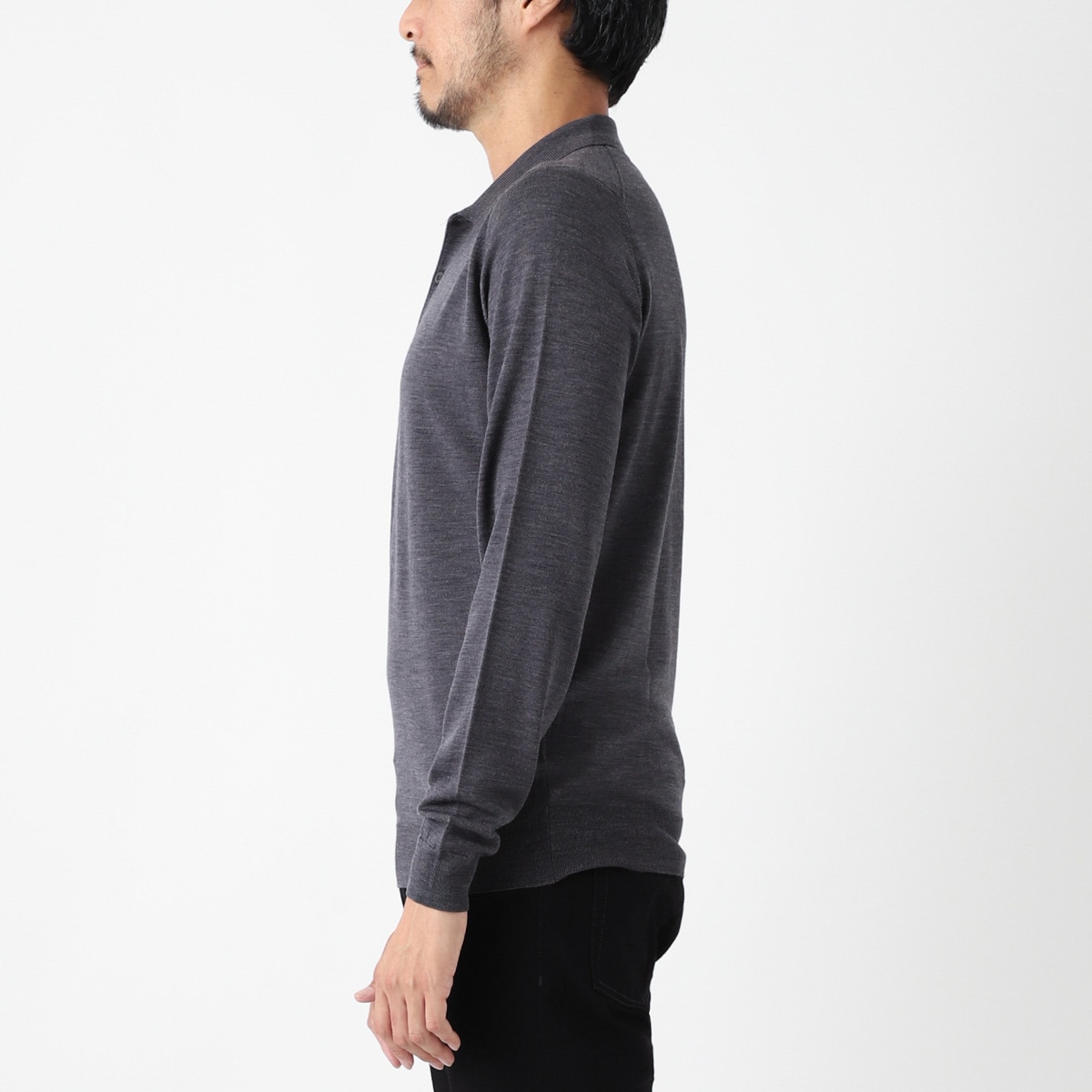 JOHN SMEDLEY ジョンスメドレー 長袖 ポロシャツ/BELPER