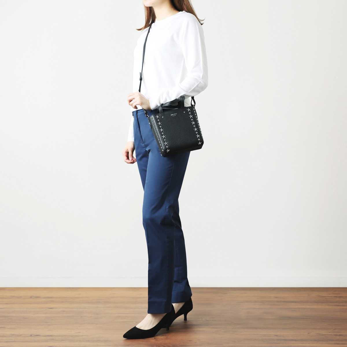 JIMMY CHOO ジミーチュウ PEGASI ブラック 2wayトートバッグ 楽天市場】【アウトレット】ジミーチュウ JIMMY CHOO トート