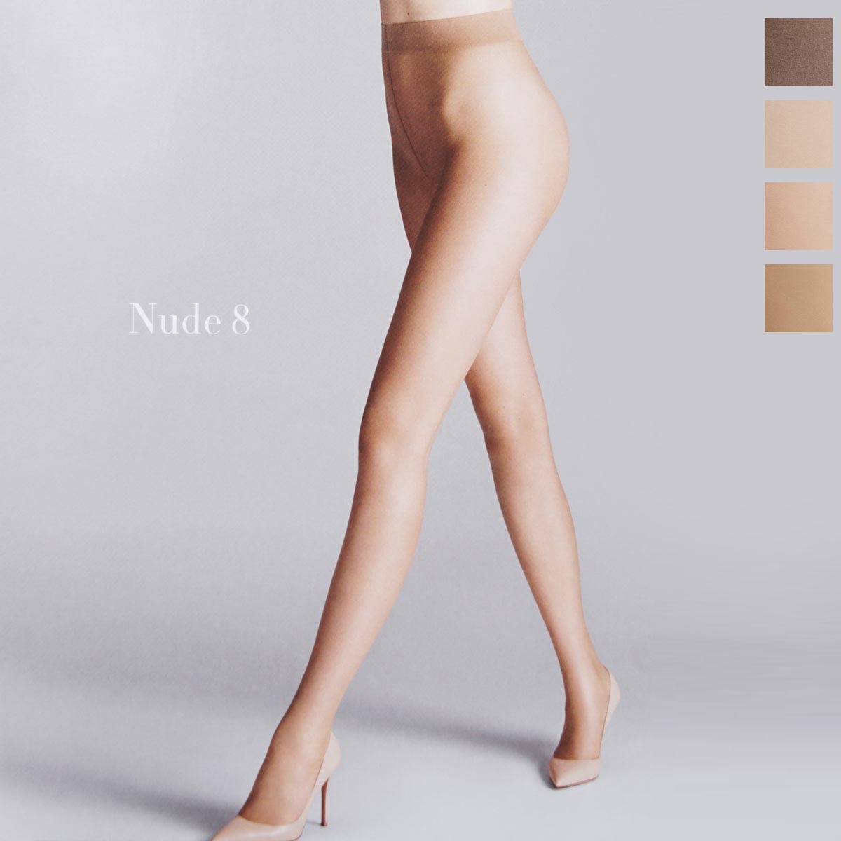 【ネコポス対応(1点まで)】Wolford ウォルフォード パンティストッキング/NUDE 8 ヌード 8デニール レディース