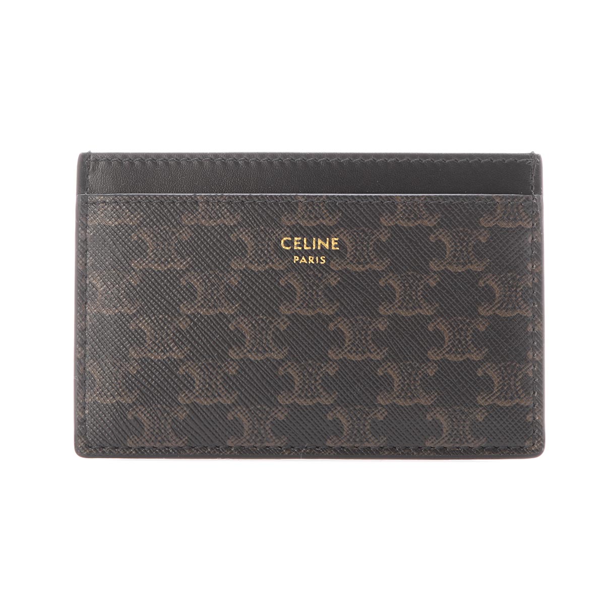 CELINE セリーヌ カードケース 黒x茶(総柄) - 4501825E0071 CELINE セリーヌ カードケース メンズ | メンズ・ブランド一覧