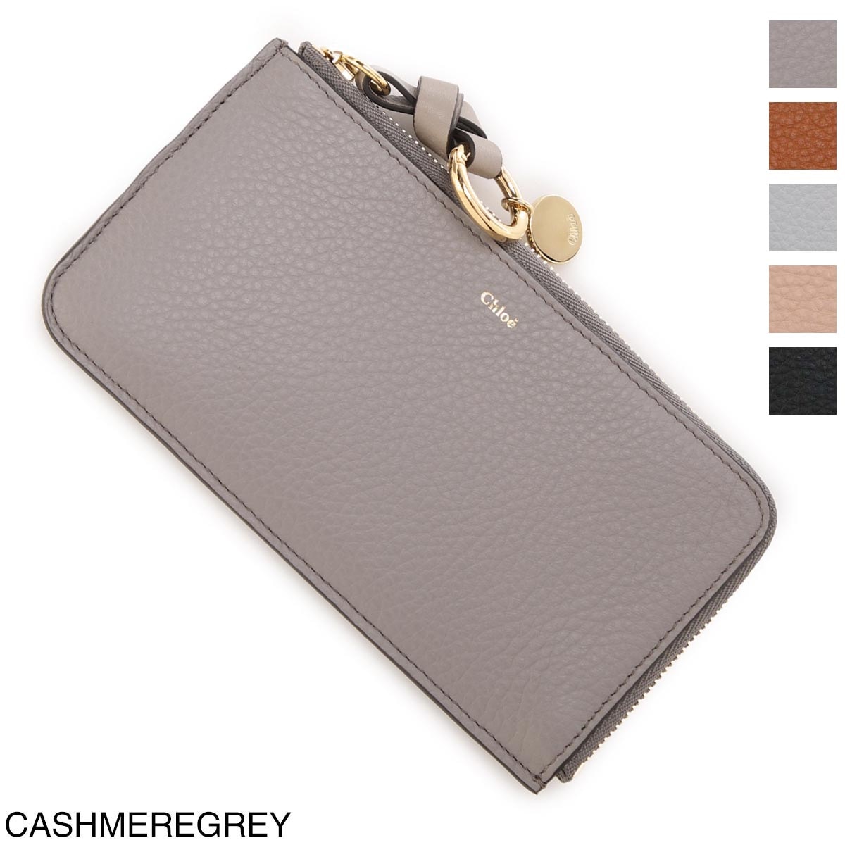 ⚪︎Chloé コインケース　アルファベット　水色 Chloe クロエ コインケース/ALPHABET アルファベット レディース