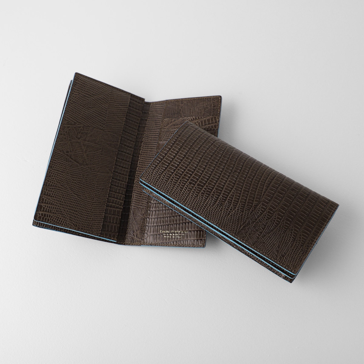 DAVIDE ALBERTARIO ダビデアルベルタリオ 長財布 メンズ | メンズ