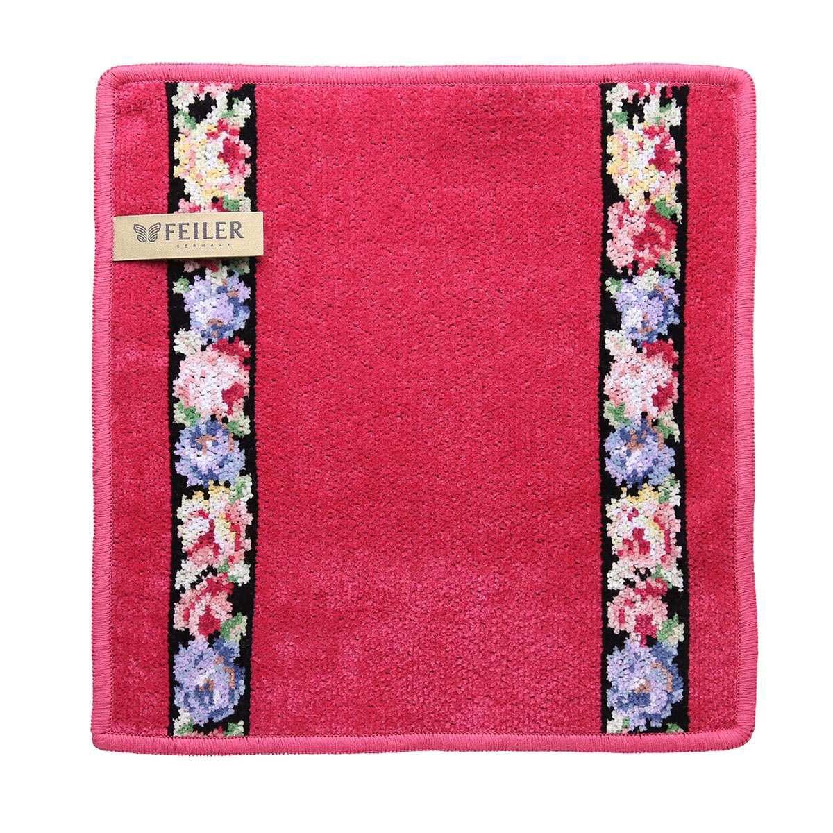 『ネコポス対応(6点まで)』FEILER フェイラー ハンカチ/ミニタオル/25cm×25cm レディース