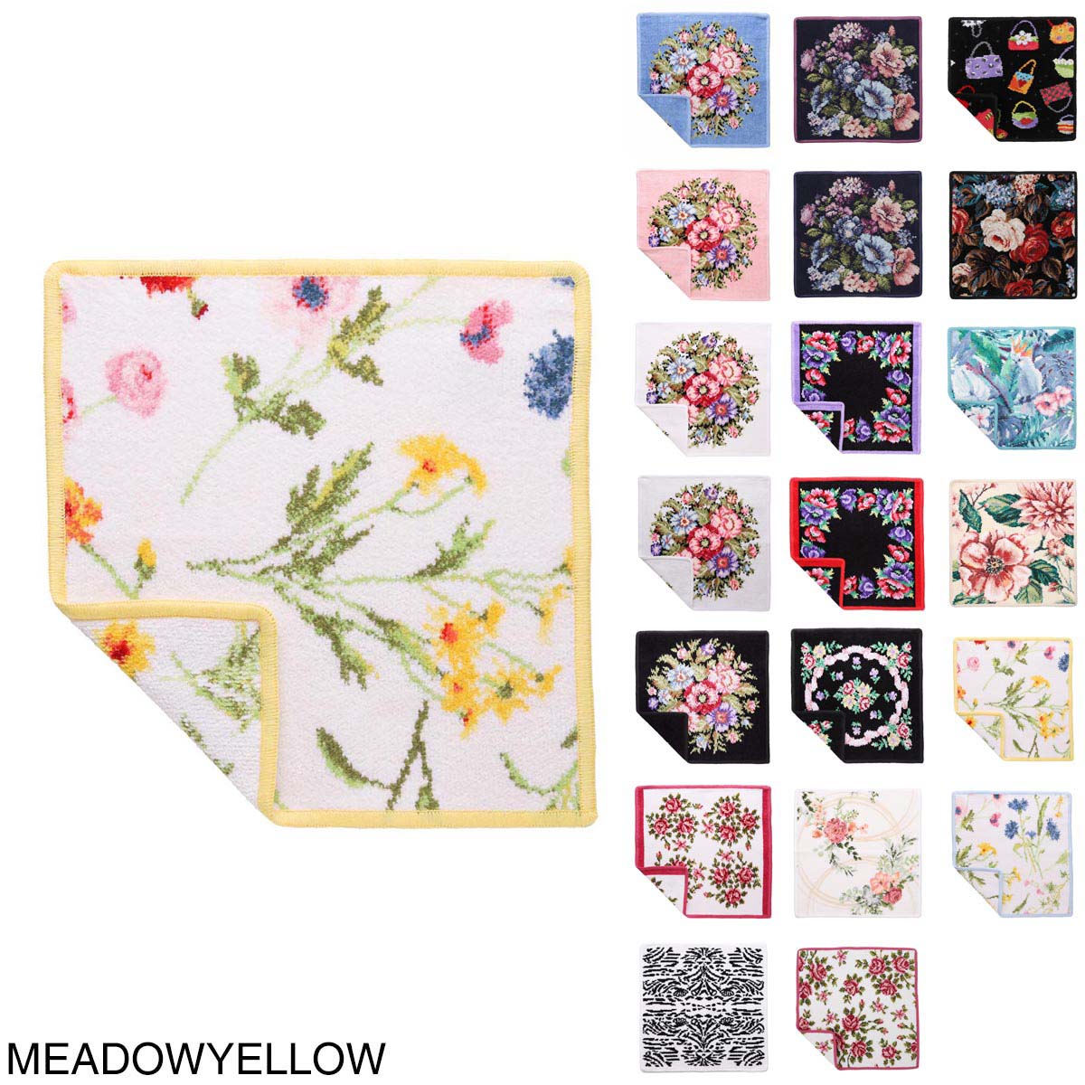 『ネコポス対応(4点まで)』FEILER フェイラー ハンカチ/ミニタオル/30cm×30cm レディース