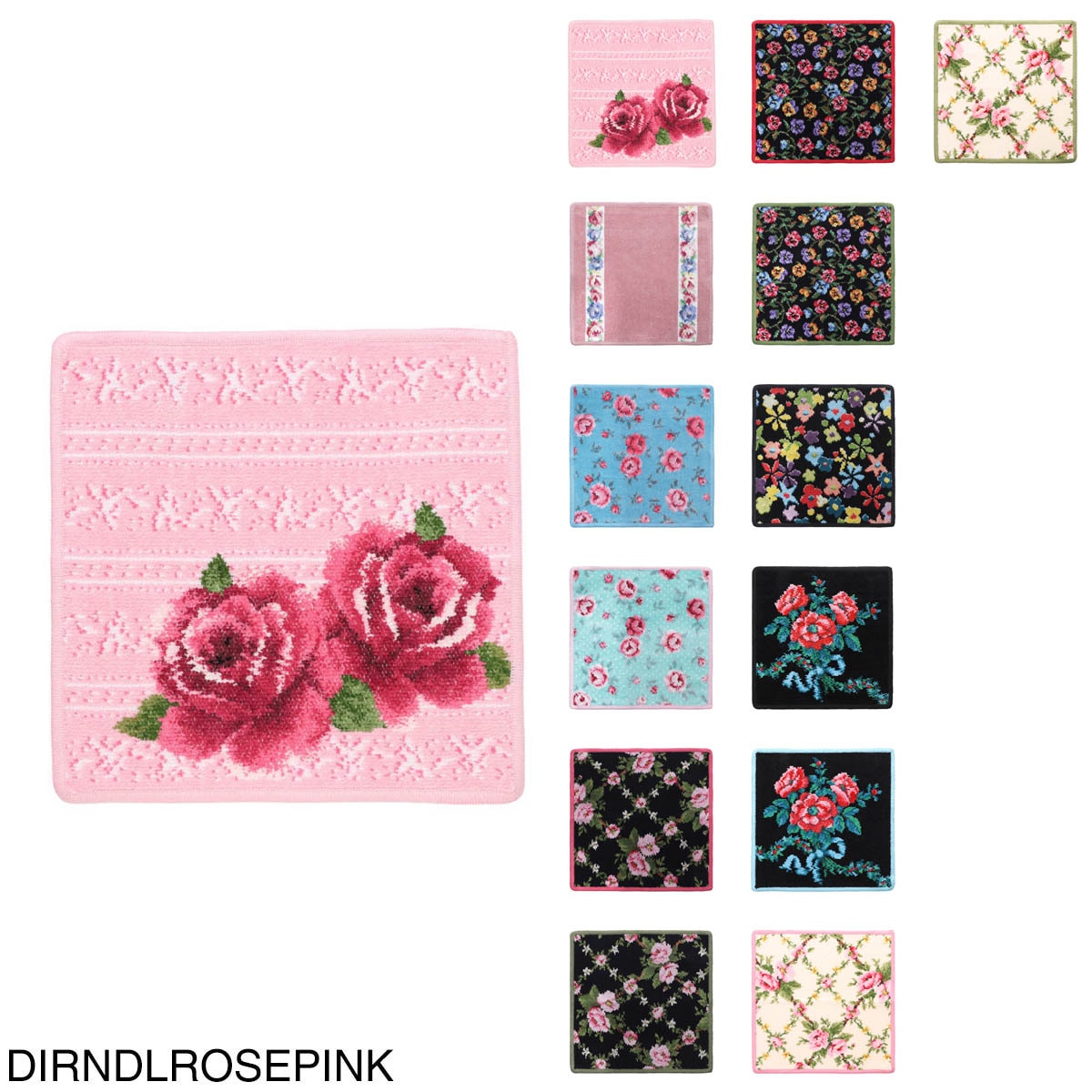 『ネコポス対応(4点まで)』FEILER フェイラー ハンカチ/ミニタオル/25cm×25cm レディース