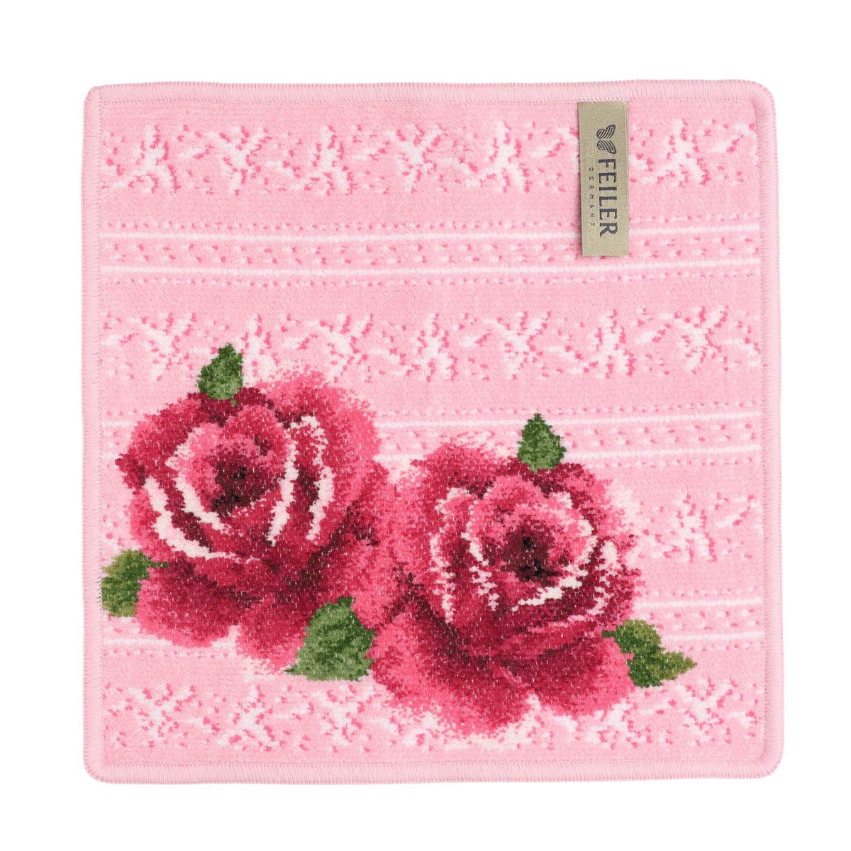 『ネコポス対応(4点まで)』FEILER フェイラー ハンカチ/ミニタオル/25cm×25cm レディース