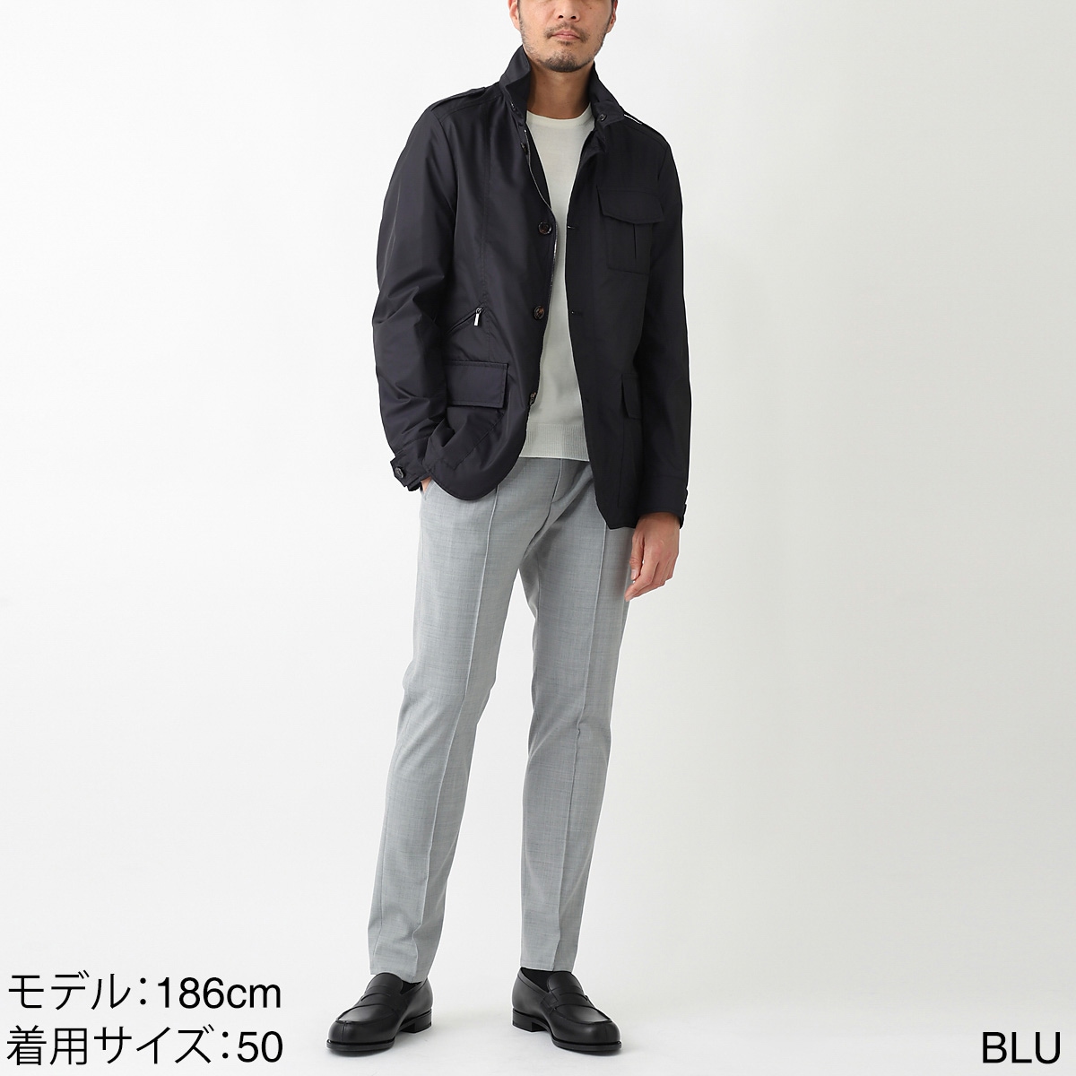 MOORER ムーレー フィールドジャケット/PORTO-KM ポルト【大きい MOORER ムーレー フィールドジャケット/PORTO-KM ポルト【大きい