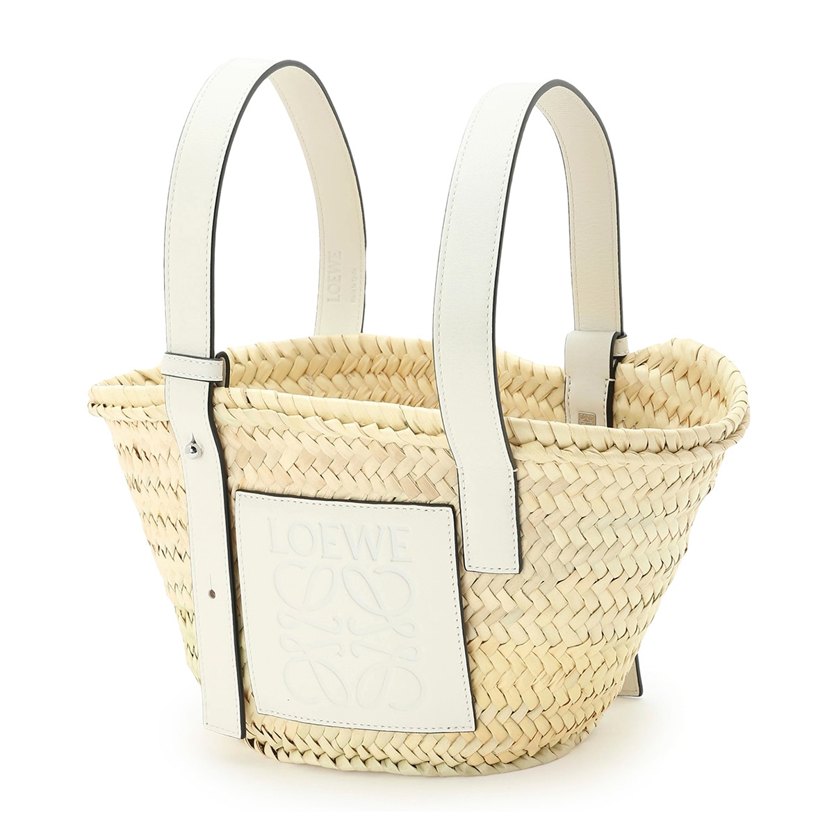 LOEWE（ロエベ）バスケットバッグ LOEWE ロエベ バスケットバッグラージ ナチュラル／タン