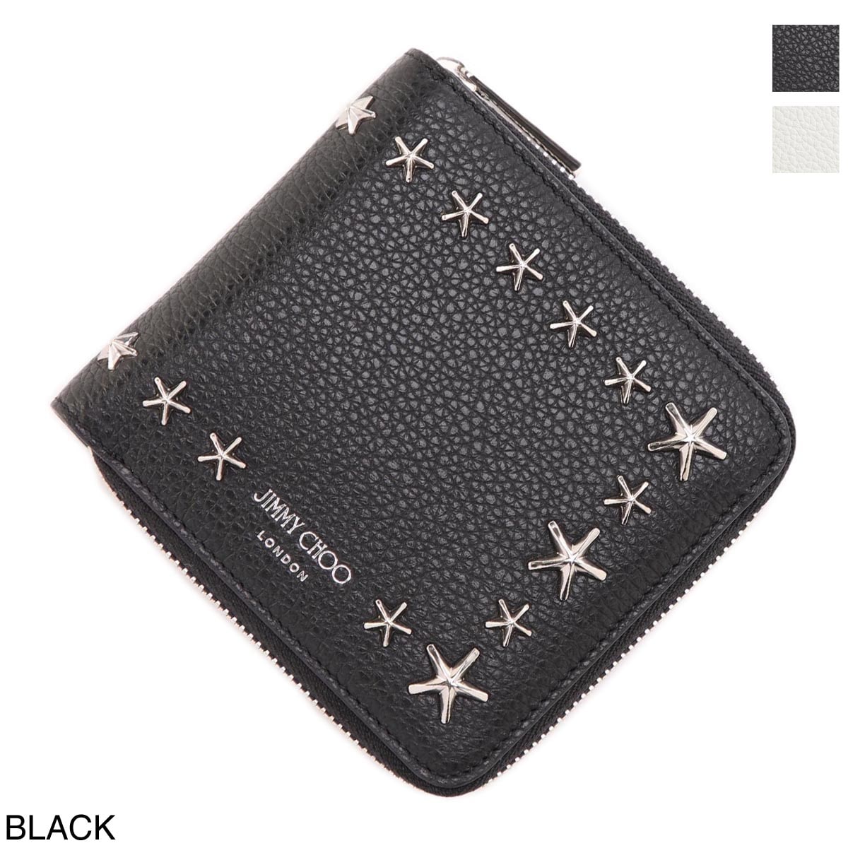 アウトレット】JIMMY CHOO ジミーチュウ 2つ折り財布 小銭入れ