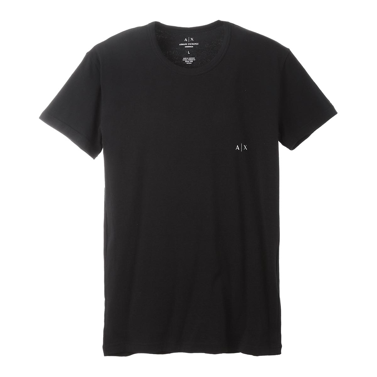 ARMANI EXCHANGE アルマーニエクスチェンジ クルーネック アンダーTシャツ 2枚セット【返品交換不可】 メンズ