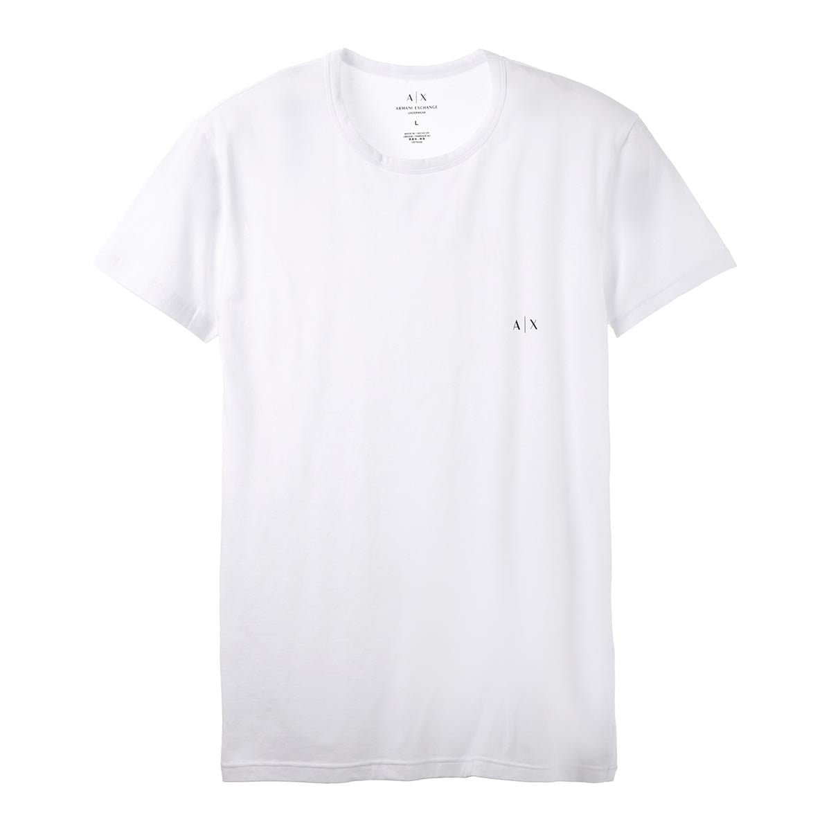 ARMANI EXCHANGE アルマーニエクスチェンジ クルーネック アンダーTシャツ 2枚セット【返品交換不可】 メンズ