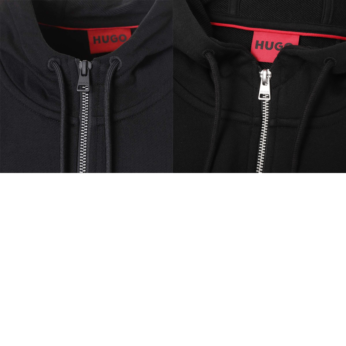 HUGO HUGOBOSS ヒューゴヒューゴボス パーカ/DAPLE ZIP-THROUGH SWEATSHIRT IN TERRY COTTON WITH LOGO PATCH メンズ