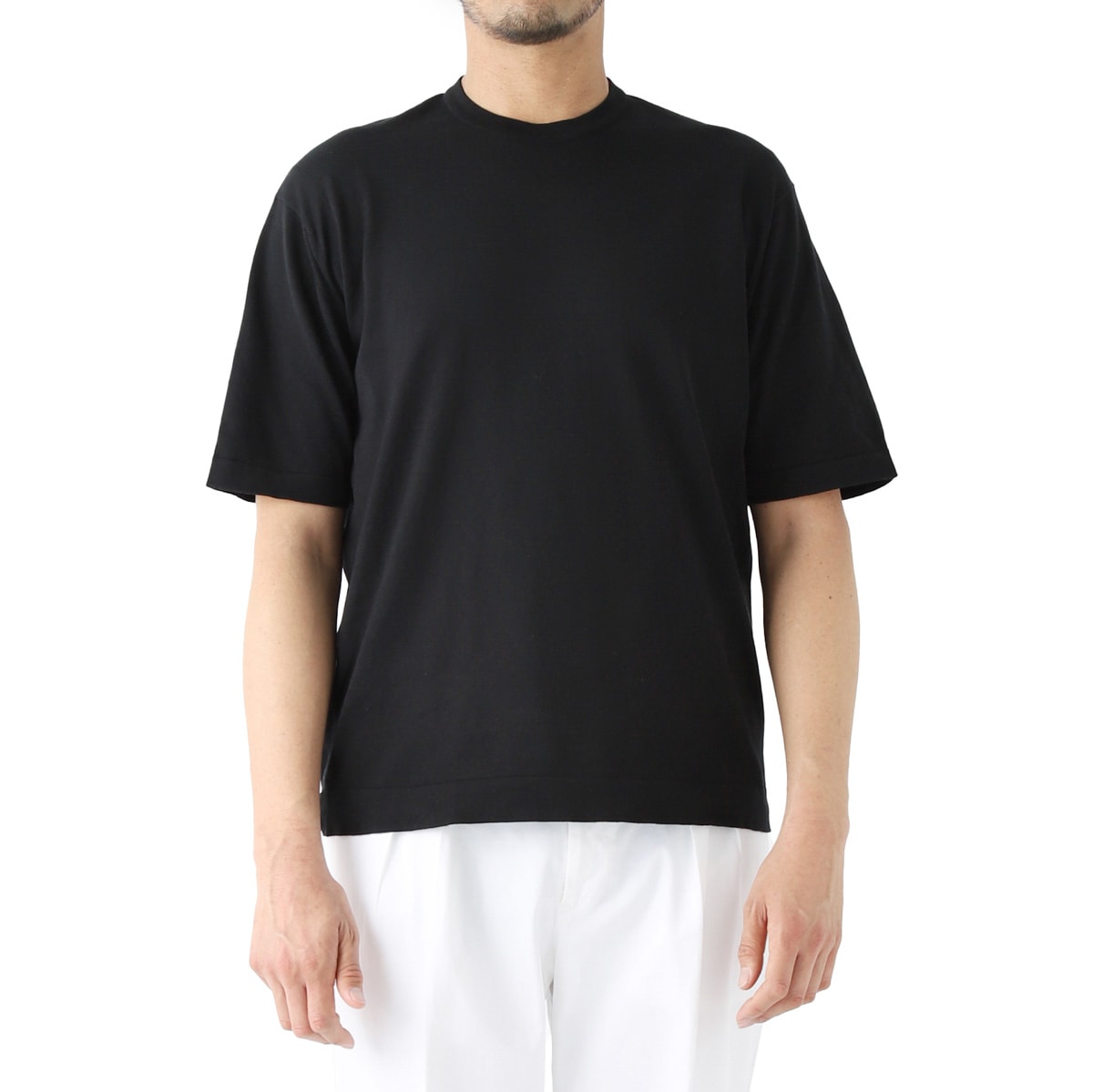 455 新品 ジョンスメドレー クルーネック 半袖ニット LORCA M 楽天市場】ジョンスメドレー JOHN SMEDLEY メンズ クルーネック