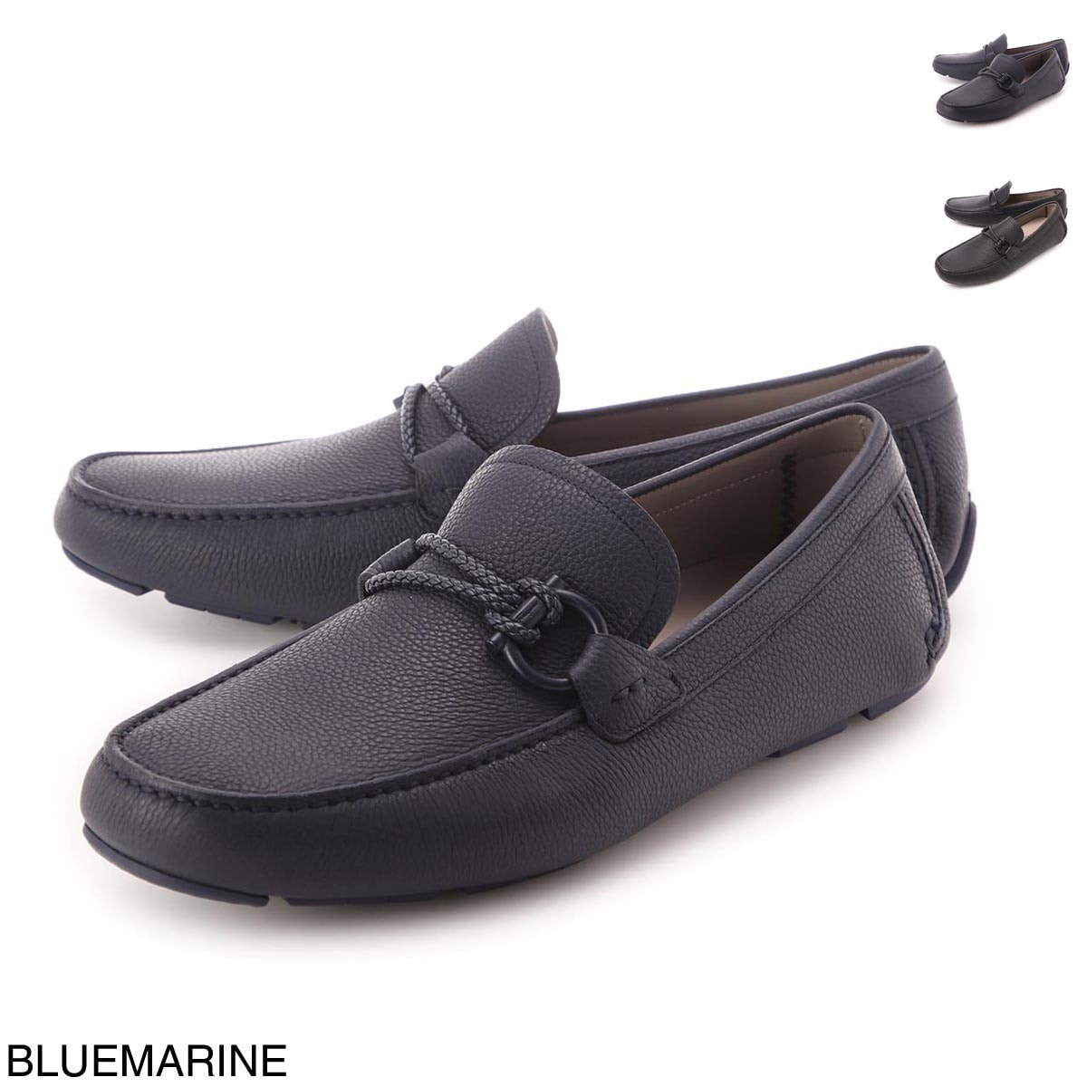 FERRAGAMO フェラガモ ドライビングシューズ/スリッポン/FRONT 4