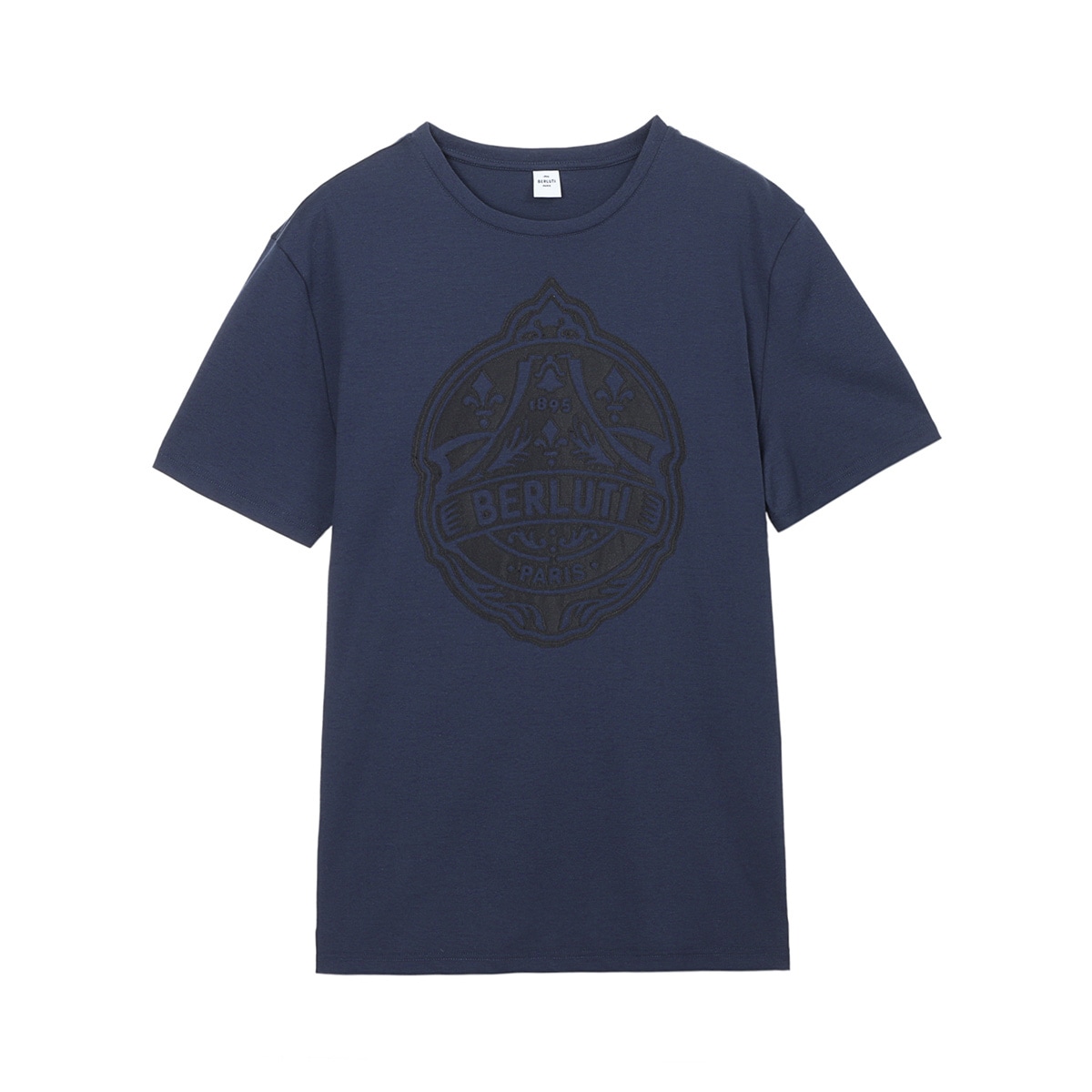 【アウトレット】BERLUTI ベルルッティ クルーネック Tシャツ/T-SHIRT W/ EMBROIDERED CREST メンズ