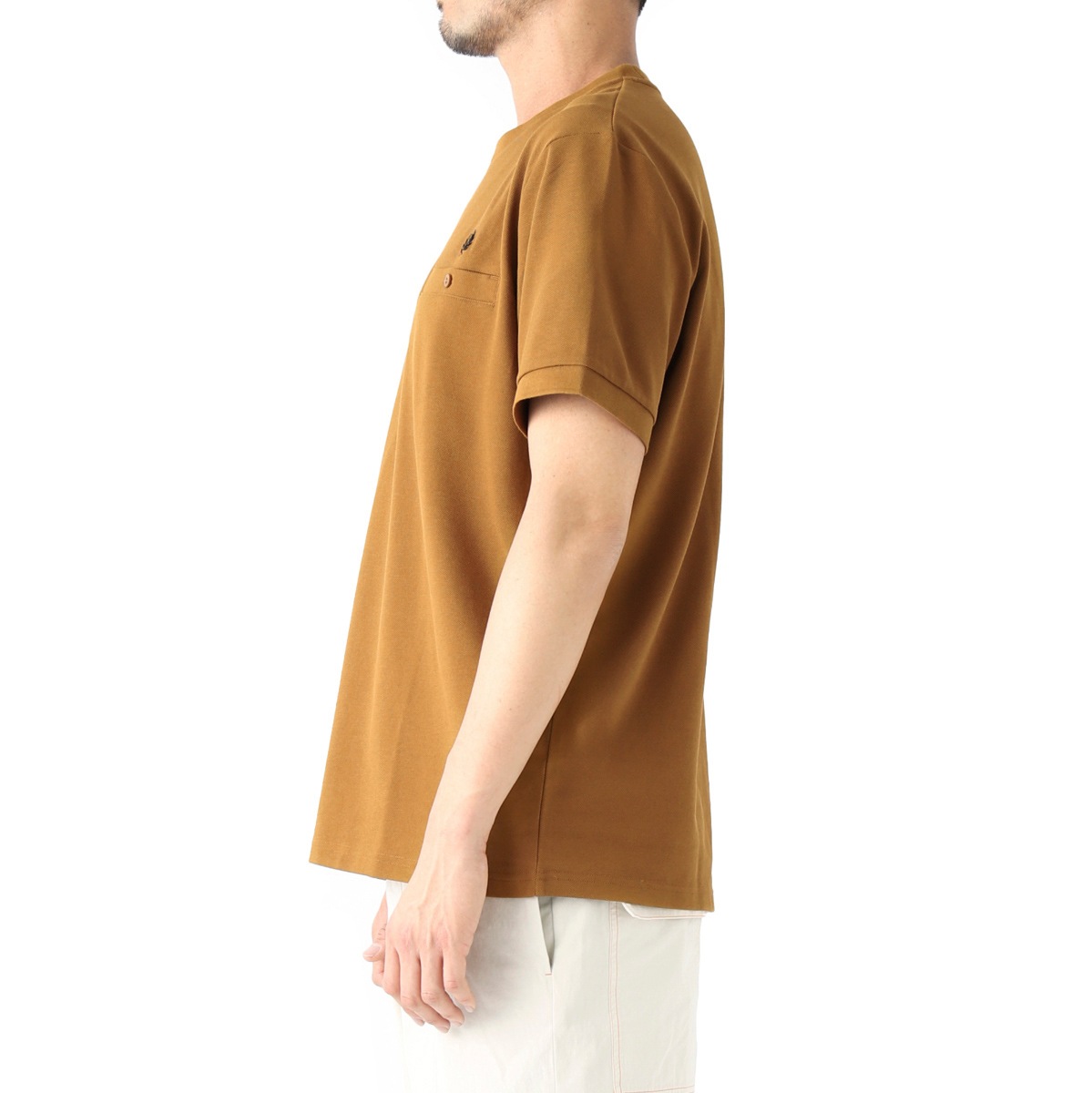 【アウトレット】FRED PERRY フレッドペリー クルーネック Tシャツ/POCKET DETAIL PIQUE T-SHIRT メンズ
