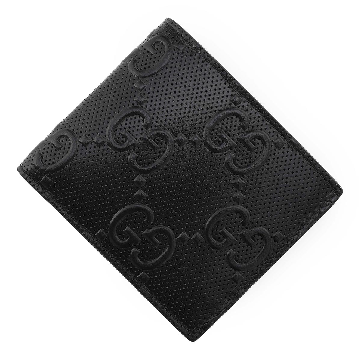 GUCCI グッチ 2つ折り財布 小銭入れ付き/GG EMBOSSED メンズ