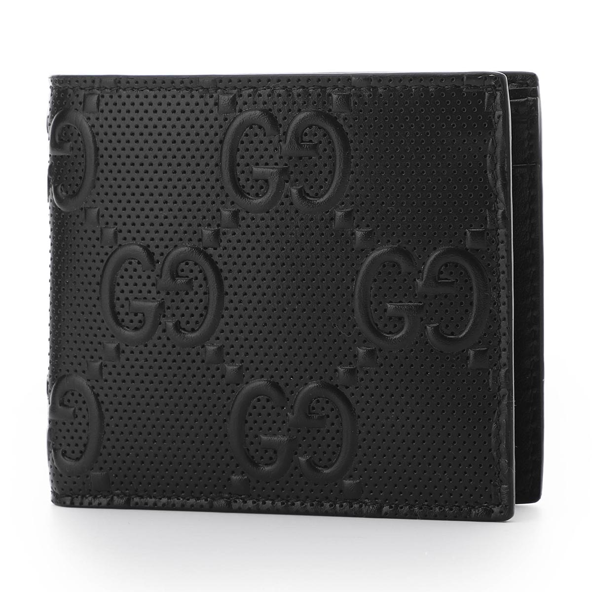 GUCCI グッチ 2つ折り財布 小銭入れ付き/GG EMBOSSED メンズ