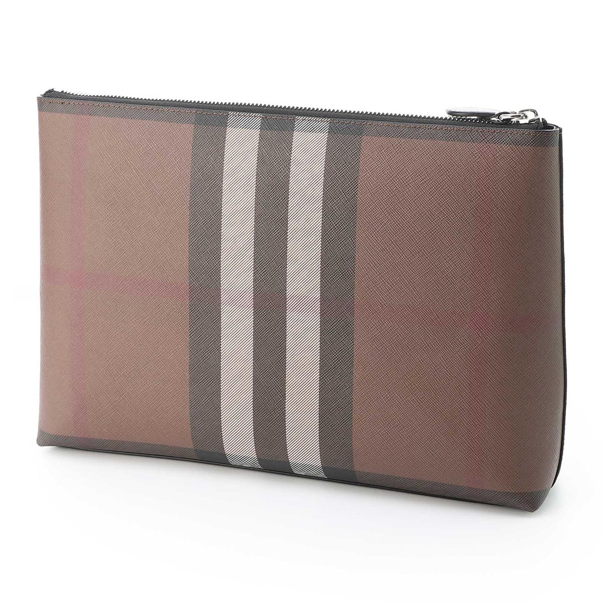 BURBERRY　バーバリー　クラッチバック　ポーチ BURBERRY - 新品 バーバリー BURBERRY クラッチバッグ ジップ