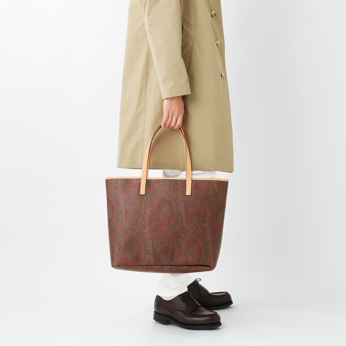 エトロ トートバッグ ETRO エトロ ロゴ トートバッグ ビニール レディース ブランド京