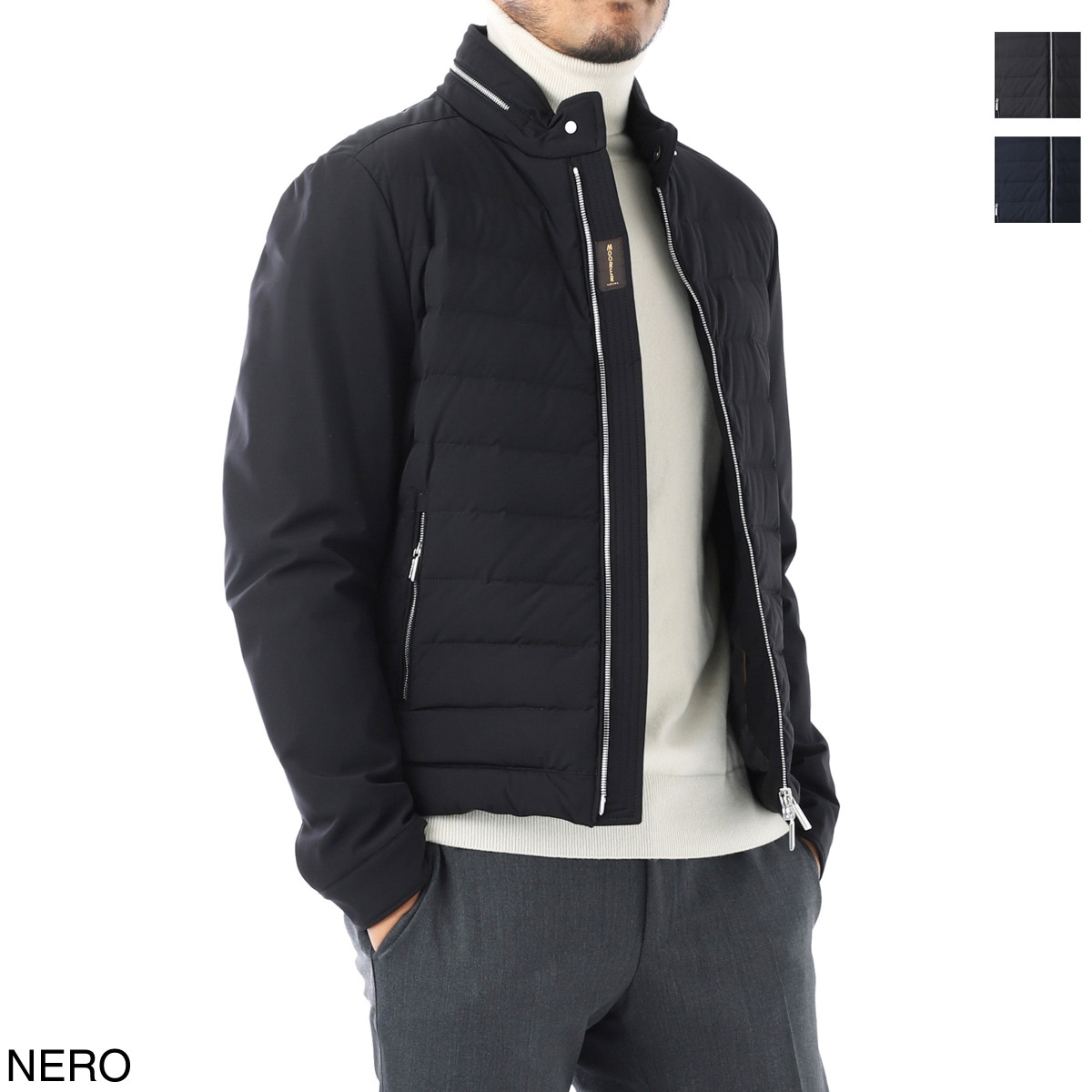 【送料込】MOORER 24AW FILIPPO-KN 収納フード付き ブルゾン MOORER ムーレー ダウンブルゾン/フーデッドブルゾン/FILIPPO-KN