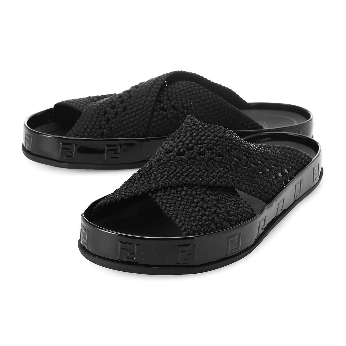 フェンディ　スライドサンダル　メンズ 楽天市場】FENDI フェンディ スライドサンダル メンズ8 ブラック