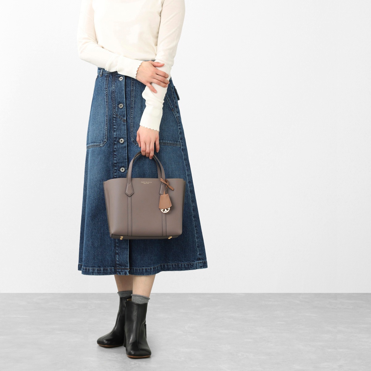 TORY BURCH トリーバーチ トートバッグ 2WAY/PERRY SMALL TRIPLE 