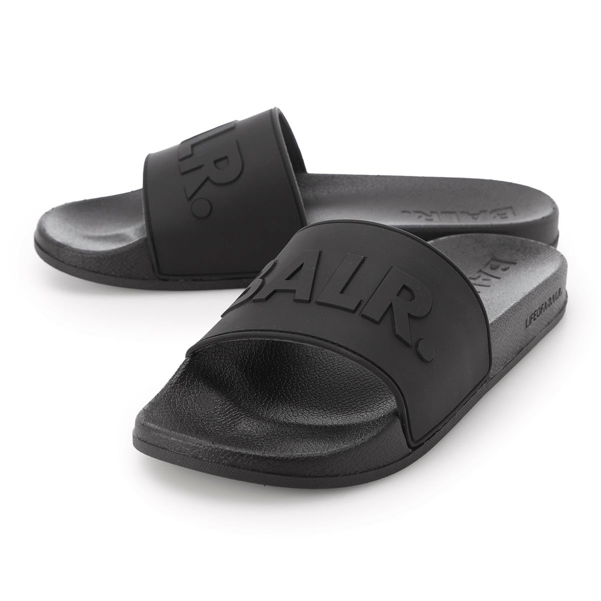 【BALR】ロゴ サンダル slider アウトレット】BALR. ボーラー スライドサンダル/SLIDER【大きい