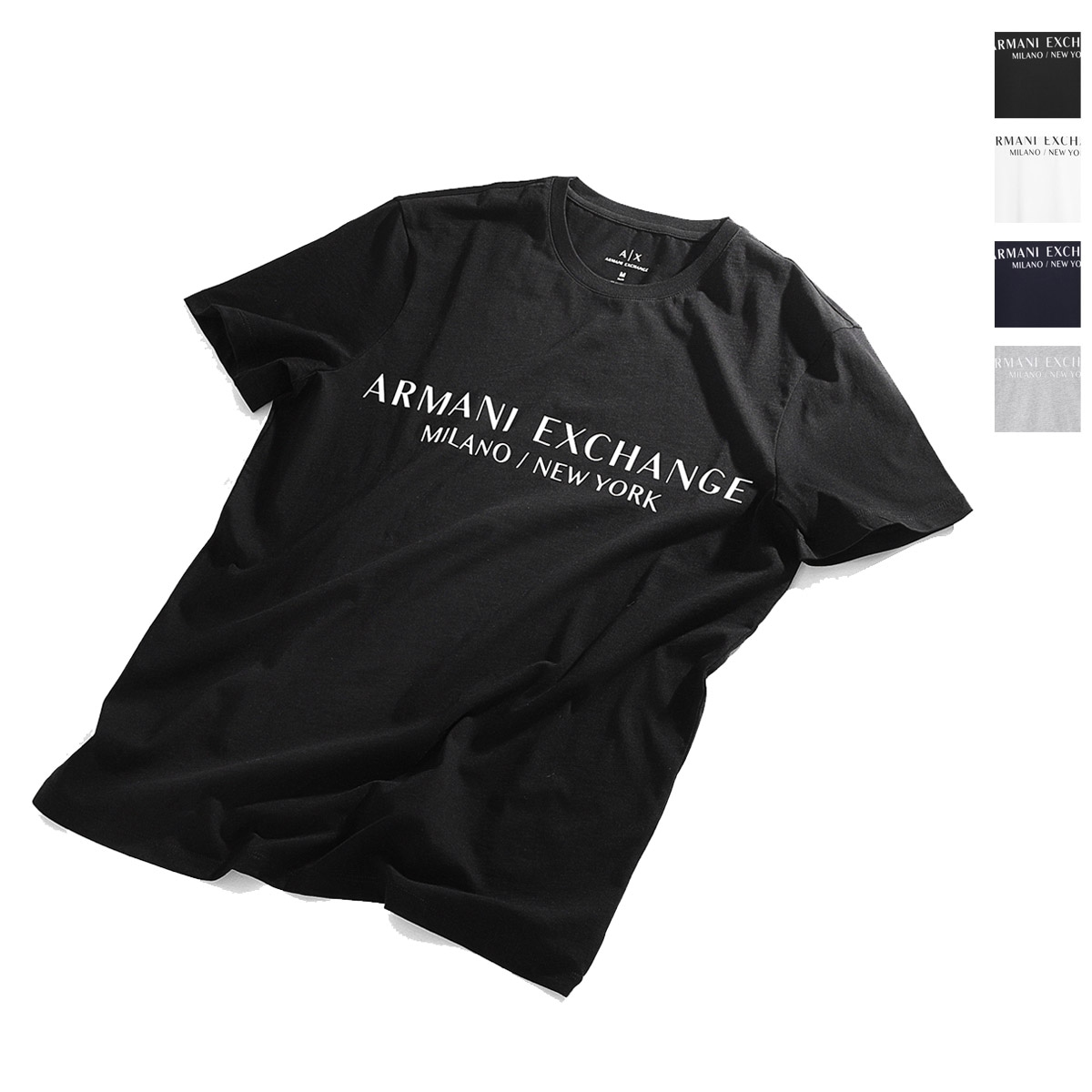 ARMANI EXCHANGE アルマーニエクスチェンジ クルーネック Tシャツ メンズ
