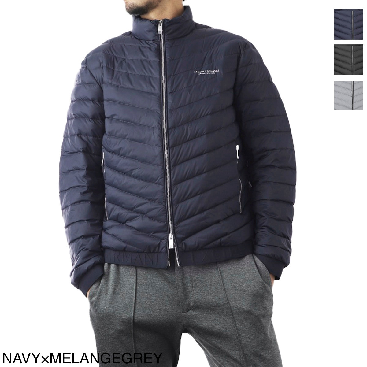 【アウトレット】【ラスト1点】ARMANI EXCHANGE アルマーニエクスチェンジ ダウンブルゾン メンズ