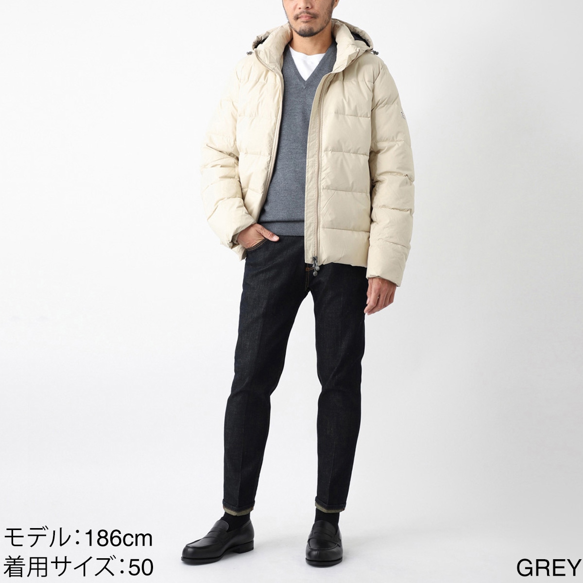 Gran Sasso グランサッソ Vネック ニット【大きいサイズあり】 メンズ