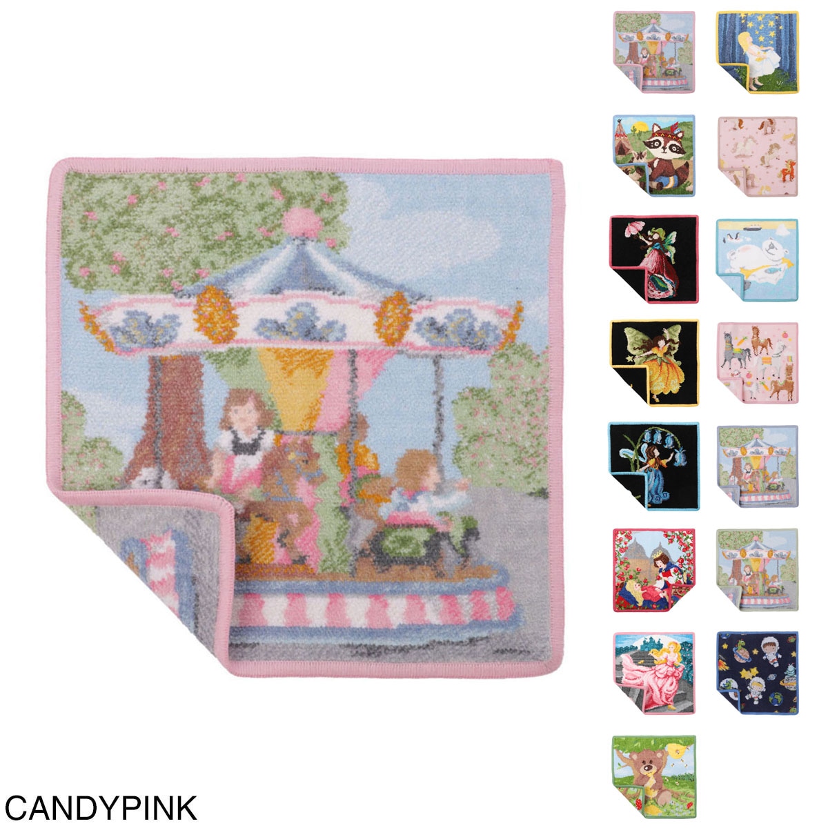 『ネコポス対応(6点まで)』FEILER フェイラー ハンカチ/ミニタオル/25cm×25cm レディース