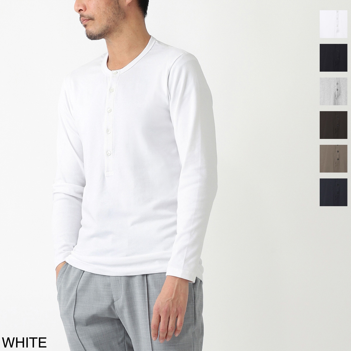 【アウトレット】TOM FORD トムフォード ヘンリーネック Tシャツ メンズ