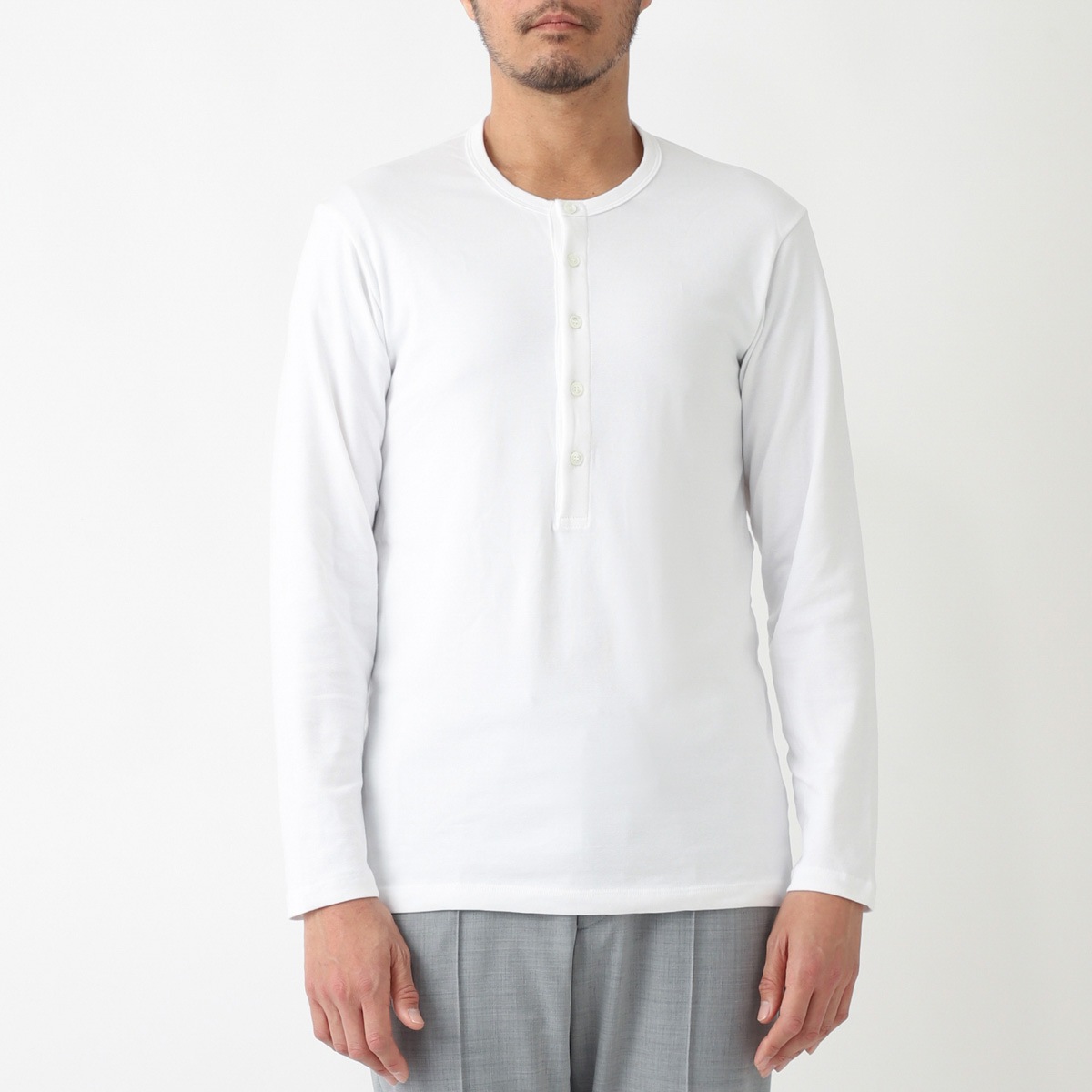 トムフォード　ヘンリーネック　メンズ　Tシャツ TOM FORD トムフォード ヘンリーネック Tシャツ メンズ | メンズ