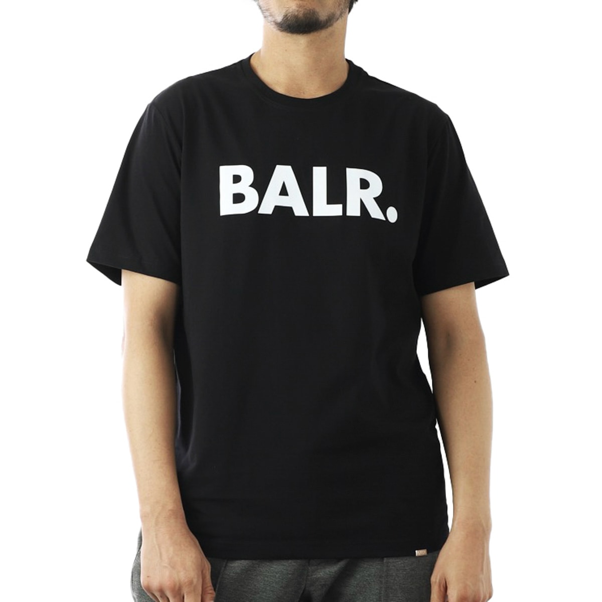 『ネコポス対応(1点まで)』BALR. ボーラー クルーネック Tシャツ/BRAND STRAIGHT T-SHIRT メンズ