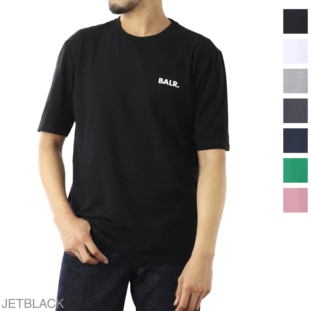 【アウトレット】【ネコポス対応(1点まで)】BALR. ボーラー クルーネック Tシャツ/ATHLETIC SMALL BRANDED CHEST T-SHIRT メンズ