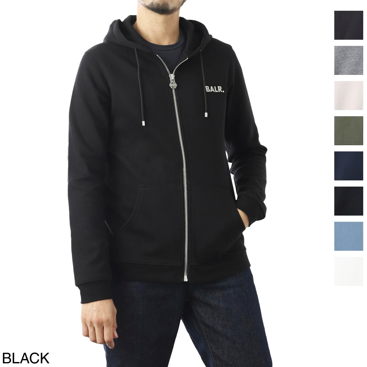 アウトレット】BALR. ボーラー パーカ/Q-SERIES STRAIGHT ZIP THRU